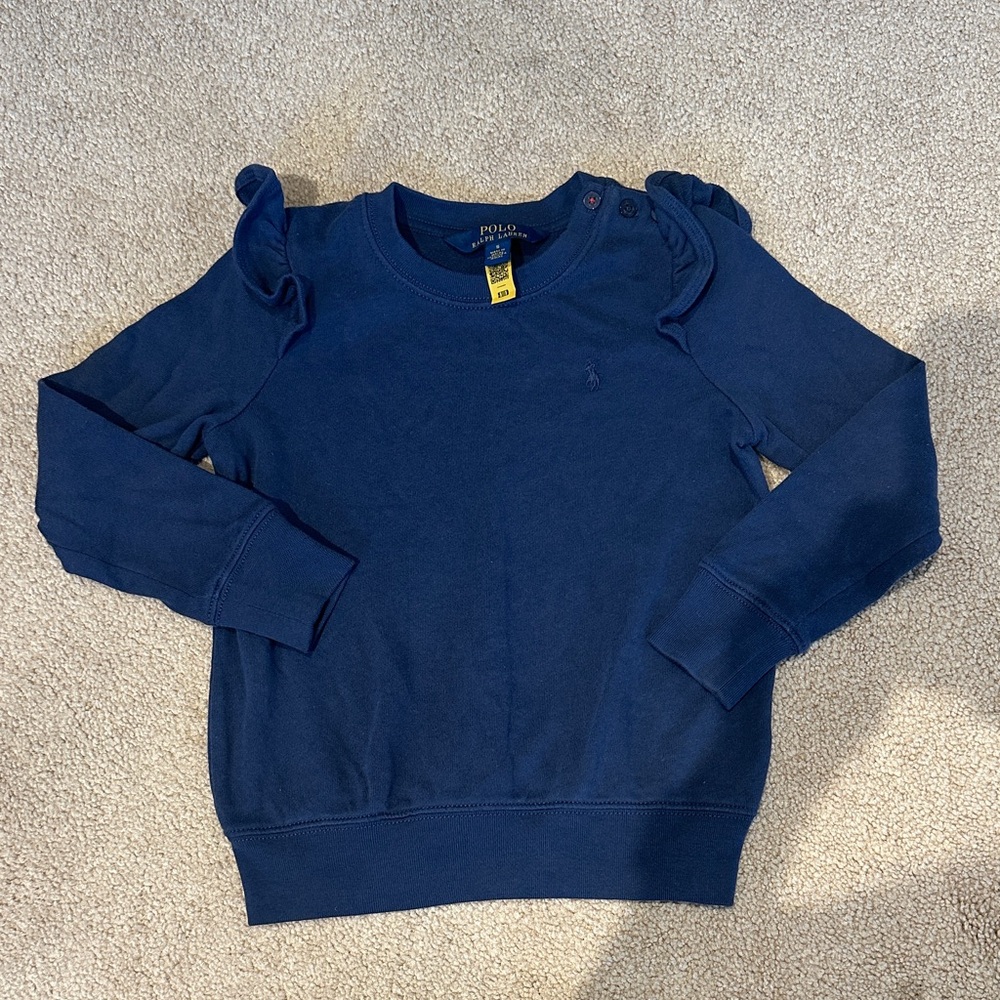 Polo by Ralph Lauren Kids Navy Sweatshirt